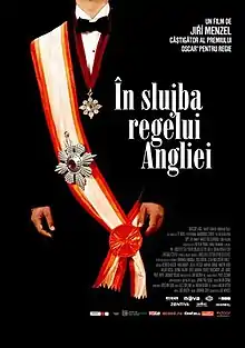 Afişul românesc al filmului În slujba regelui Angliei