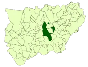 Poziția localității Úbeda