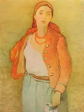 Safta florăreasa(Luchian)