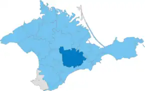 Poziția localității Bilohirsk