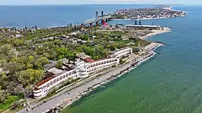 Sanatoriul maritim de la Bugaz.