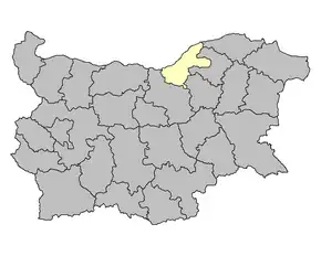 Poziția localității Vetovo