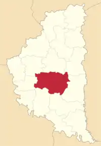 Poziția localității Terebovlea