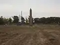 Obelisc egiptean (în fostul hipodrom din portul Caesarea Maritima, Israel)