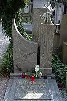 Hrob na Vyšehradském hřbitově