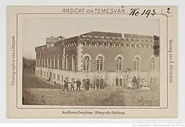 Cazarma artileriei, 1880