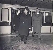 28 decembrie 1981. Inaugurarea celui de al doilea tronson al primei magistrale a metroului