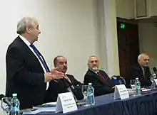 19.III.2013 - Intervenția acad. Valeriu MATEI (Chișinău) la lansarea volumului „Școala românească în județele Cahul, Bolgrad și Ismail pe durata reîntrupării la Principatele Române 1857-1878”