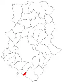 Poziția localității 1 Decembrie