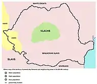 Peoples in Romania in the 700s