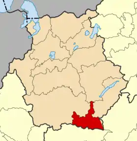 Poziția localității Deskati