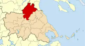 Poziția localității Elassona