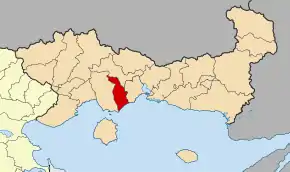 Poziția localității Topeiros