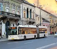 Troleibuz Astra/Irisbus Citelis 18T în Cluj