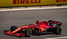 Leclerc în Marele Premiu al Marii Britanii din 2021