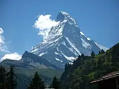 Matterhorn dinspre Zermatt