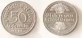 50 Pf din aluminiu (1920)