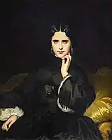 Madame de Loynes (Jeanne Détourbay), 1862, ulei pe pânză, Musée d'Orsay
