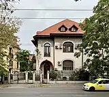 Casa Alexandru Cătuneanu de pe Bulevardul Dacia, 1915, de Paul Smărăndescu