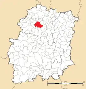 Poziția localității Marcoussis