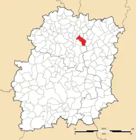 Poziția localității Sainte-Geneviève-des-Bois