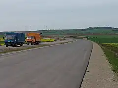 Vedere pe A71 din Schmücketunnel în direcția nord (2007)