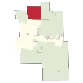 Poziția localității Big Lakes, Alberta