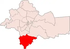 Poziția localității Zona Kherbet al-Souk, Jawa și Yadoudah