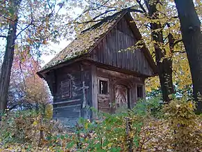Absida bisericii de lemn (monument istoric)