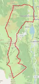 Poziția localității Adervielle-Pouchergues