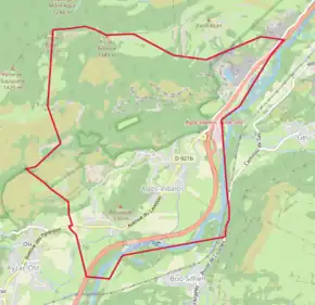 Poziția localității Agos-Vidalos