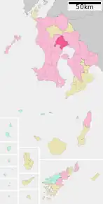 Poziția localității Aira