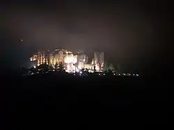 Vedere generală noaptea