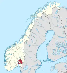 Poziția localității Akershus