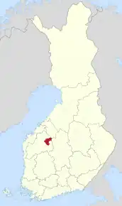 Poziția localității Alajärvi