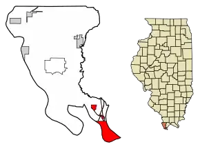 Poziția localității Cairo