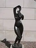 Woman combing her hair, 1914, bronz, Muzeul Israel, Ierusalim