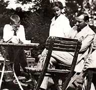 Alexandru cu Lucretia și Carol, 1919