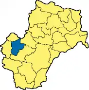 Poziția  Allershausen pe harta districtului Freising