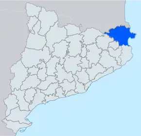 Poziția localității Alt Empordà