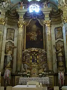 „Copia” de la Târgu Mureș, Biserica Sfântul Ioan Botezătorul din Târgu Mureș