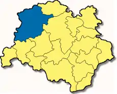 Poziția  Altomünster pe harta districtului Dachau