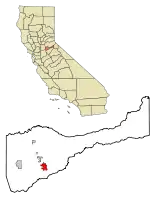 Poziția localității Jackson, California