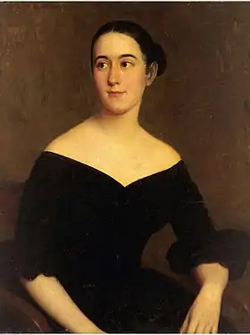Portretul doameni Gustave Miltenberger (născută Corinne Knott) (1840)