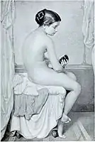 Studiu al unui copil, distrusă în 1940