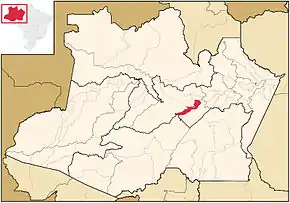 Poziția localității Anori