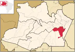 Poziția localității Borba