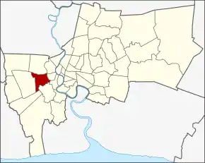 Poziția localității Phasi Charoen