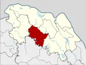 Poziția localității Districtul Phon Charoen