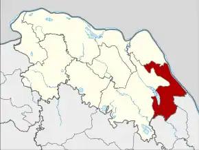 Poziția localității Districtul Bueng Khong Long